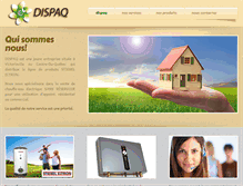 Tablet Screenshot of dispaq.com